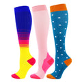 Happy Compression Socks 20-30 mmHg (3 Pairs)- Style #304
