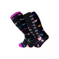 Happy Compression Socks Wide Calf 20-30 mmHg- Style #304