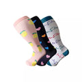 Happy Compression Socks Wide Calf 20-30 mmHg- Style #308