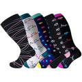 Happy Compression Socks Wide Calf 15-20 mmHg- Style #507