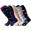 Happy Compression Socks Wide Calf 15-20 mmHg- Style #508