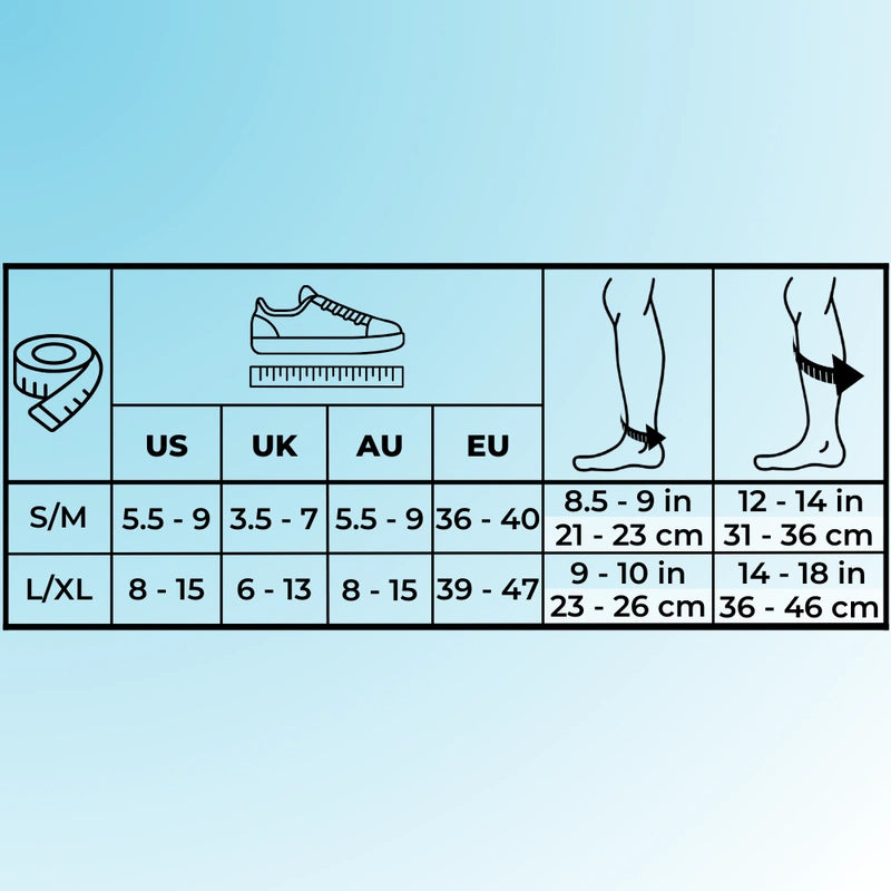 6 Pairs Happy Compression Socks 15-20 mmHg- style #630