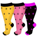 Happy Compression Socks Wide Calf 15-20 mmHg- Style #326