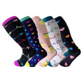 Happy Compression Socks Wide Calf 20-30 mmHg- Style #503