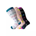 Happy Compression Socks Wide Calf 20-30 mmHg- Style #307