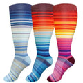 Wide Calf Compression Socks 15-20 mmHg- Style #319