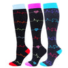 Happy Compression Socks 20-30 mmHg (3 Pairs)