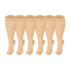 🆕 Plus Size Compression Socks 20-30 mmHg ( 6 Pairs)