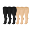 🆕 Plus Size Compression Socks 20-30 mmHg ( 6 Pairs)